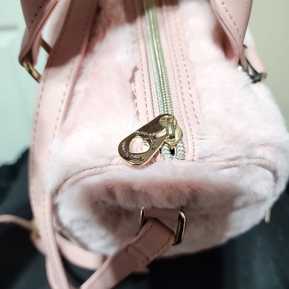 Juicy Couture Faux Fur “Taffy” Satchel – NWT 💖 - Picture 7 of 7
